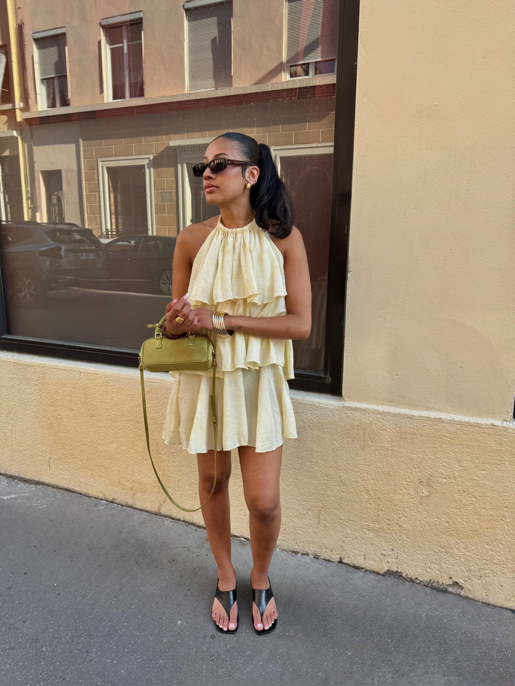 Robe MILLIE Jaune