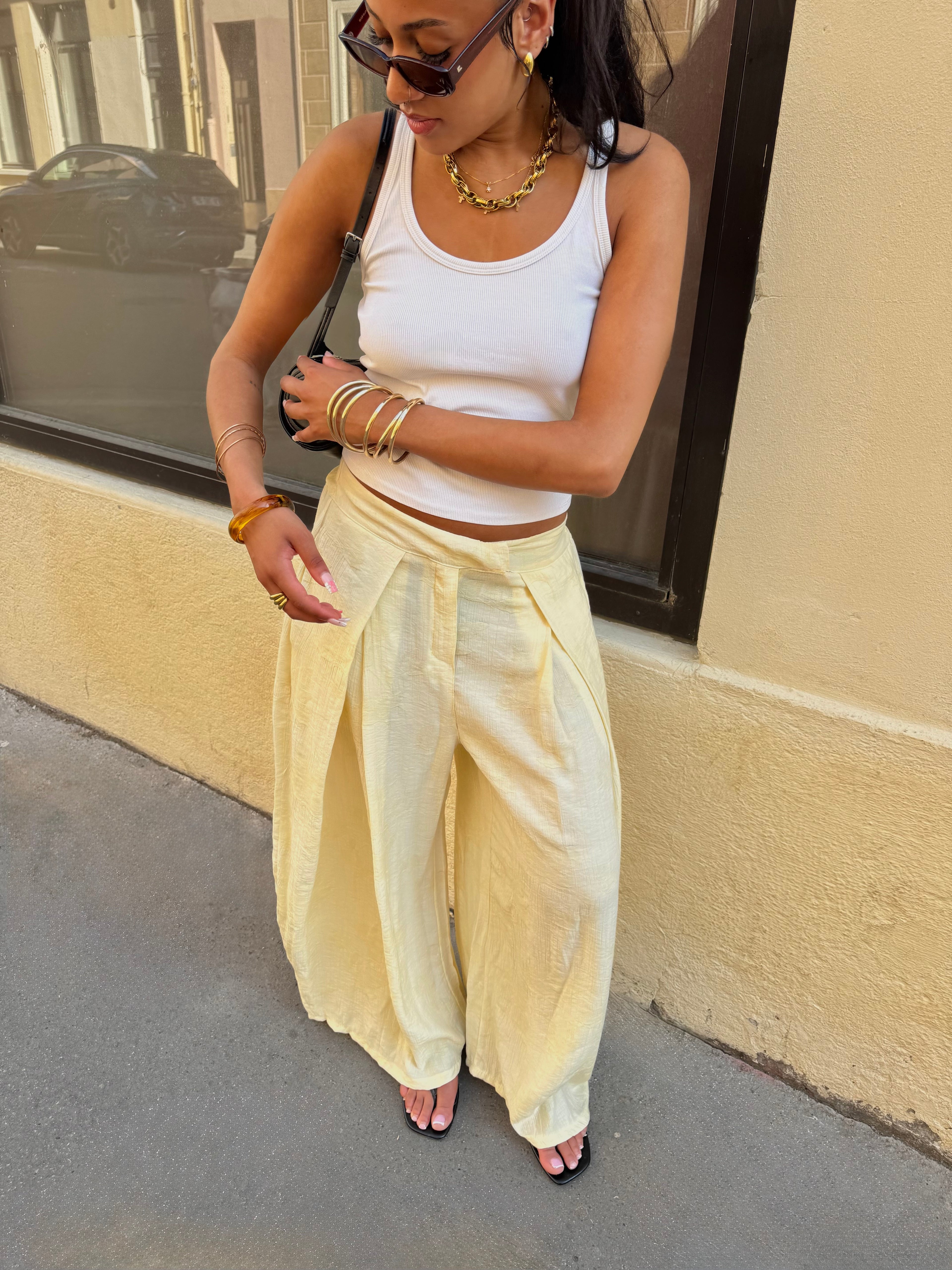 Pantalon SOFY Jaune