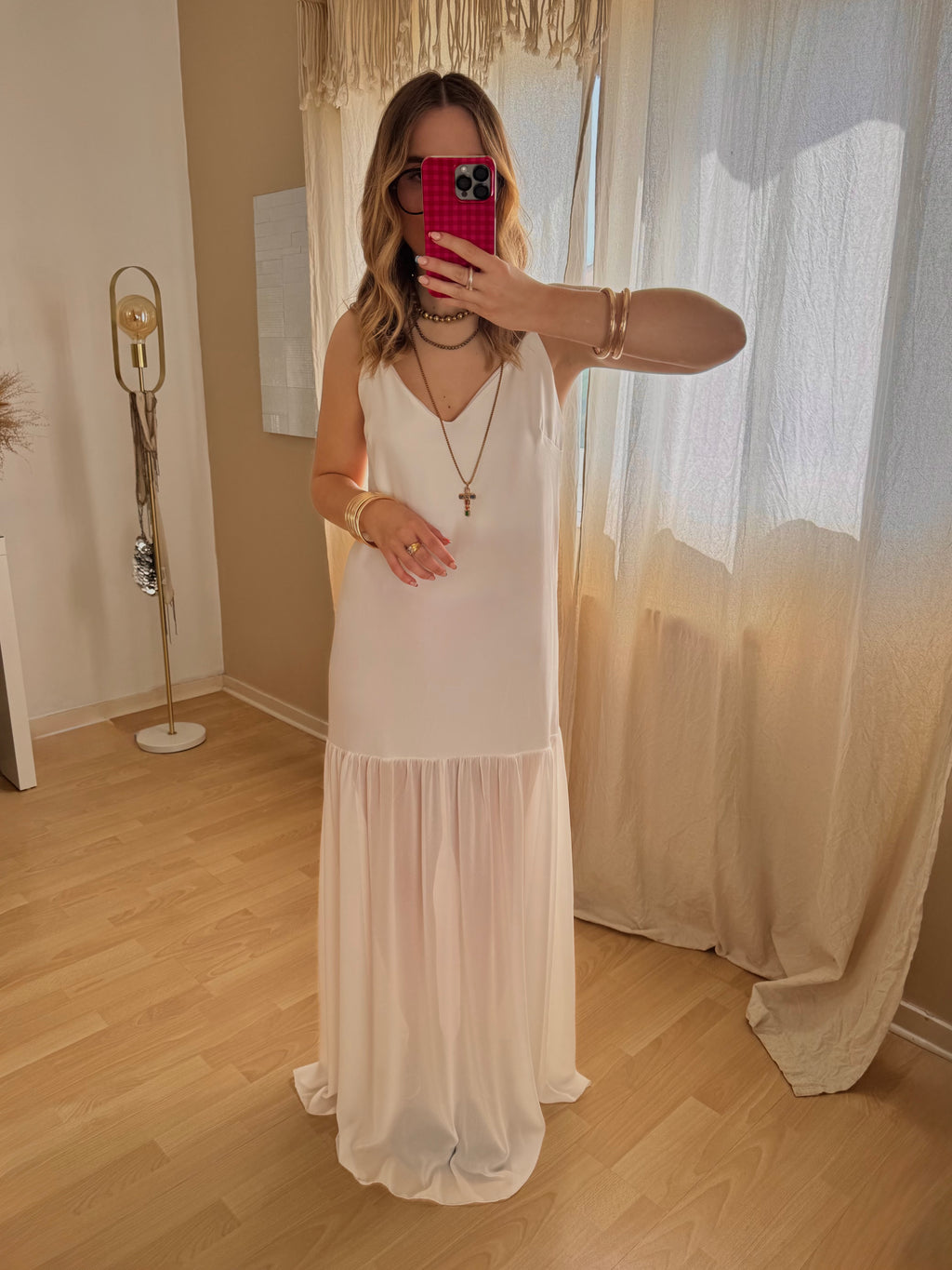 Robe CAPRI Blanc