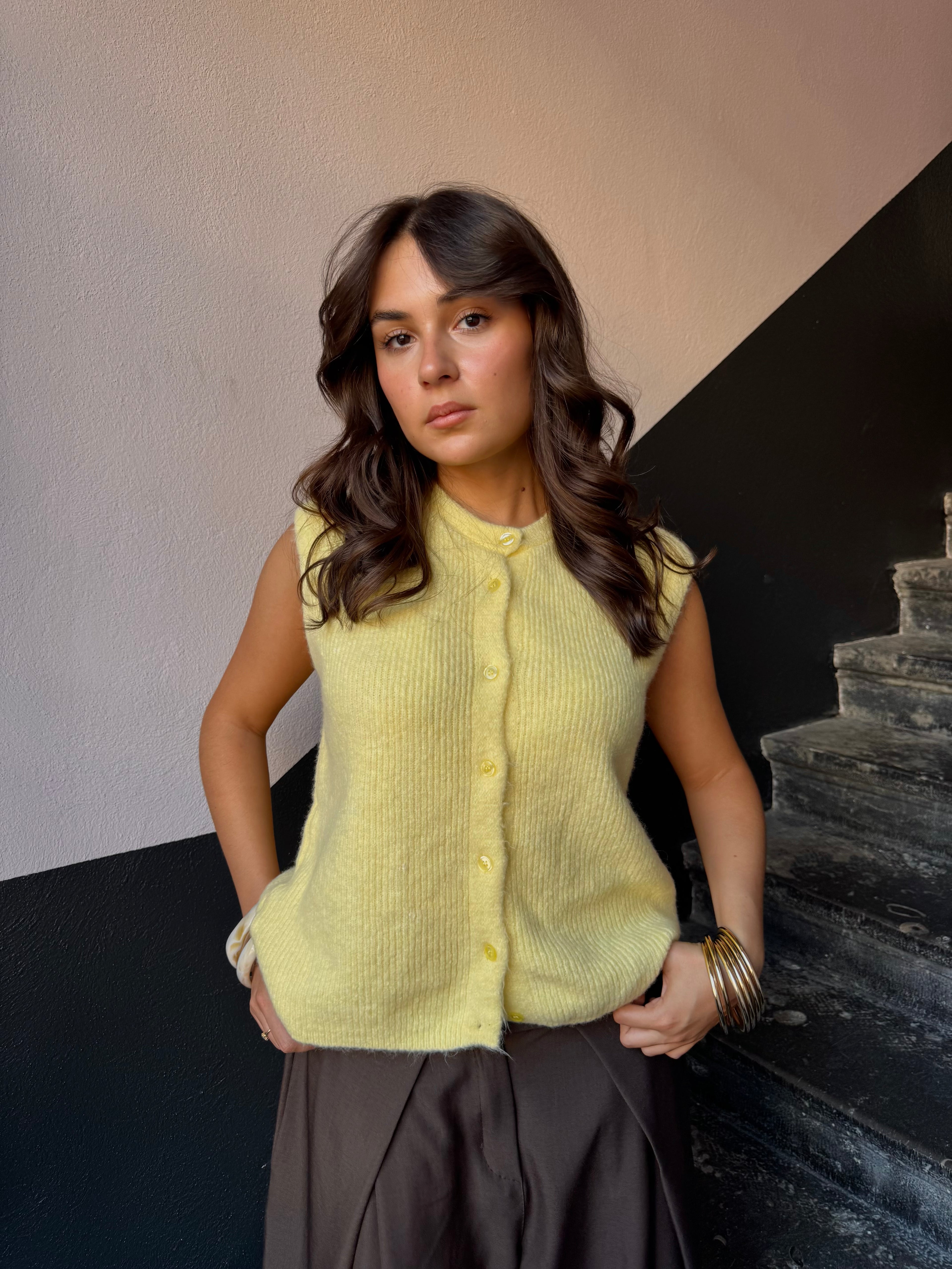 Gilet MARIE Jaune