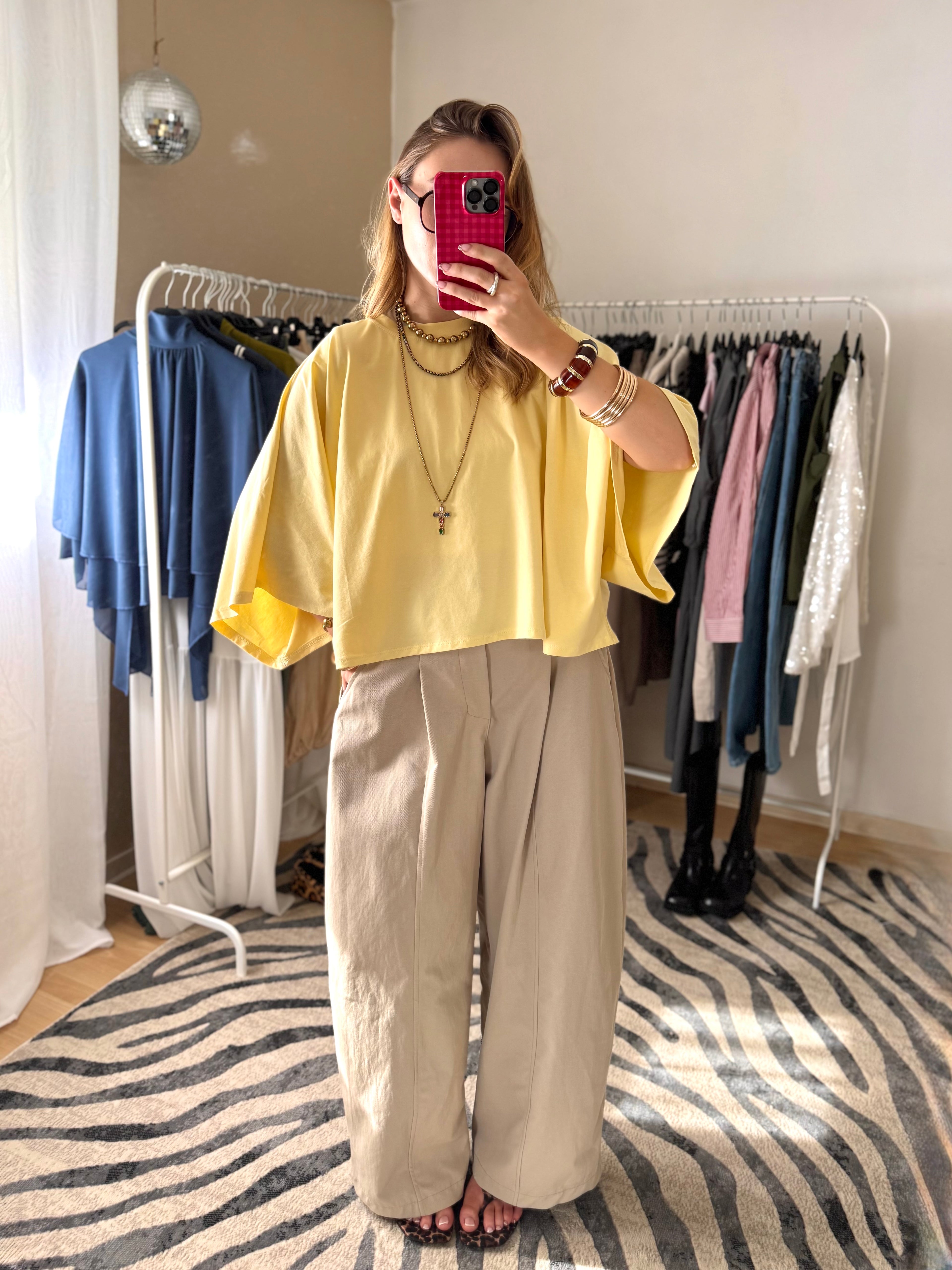 Top ALIX Jaune