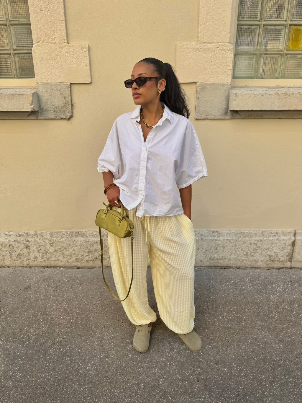 Pantalon DOLLY Jaune