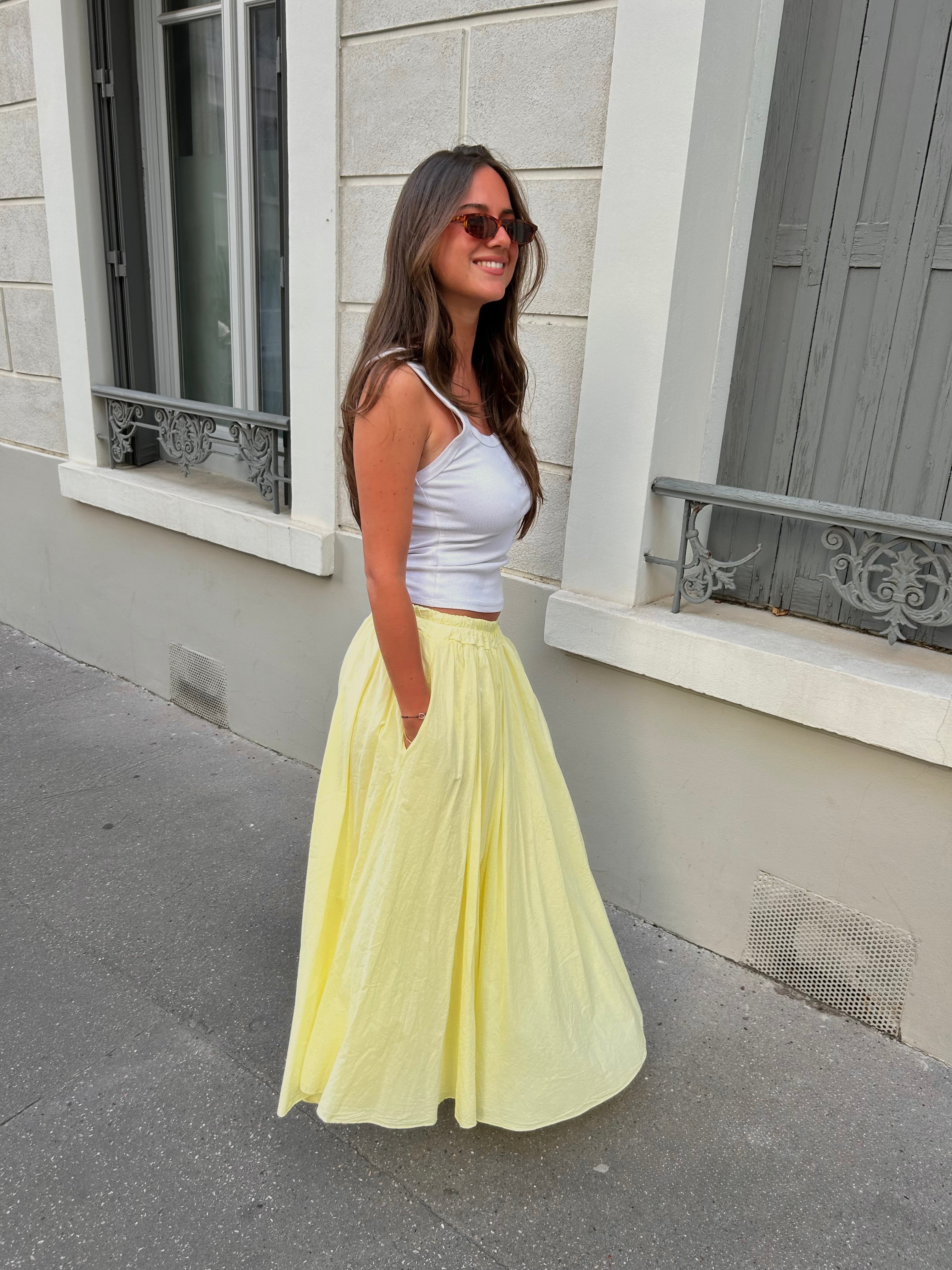 Jupe LUNA Jaune