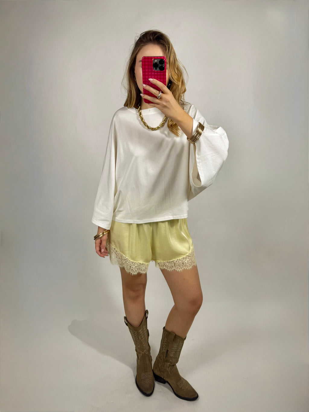 Short SUZY Jaune