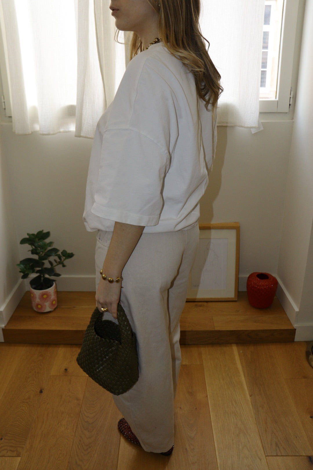 Pantalon JADE Crème