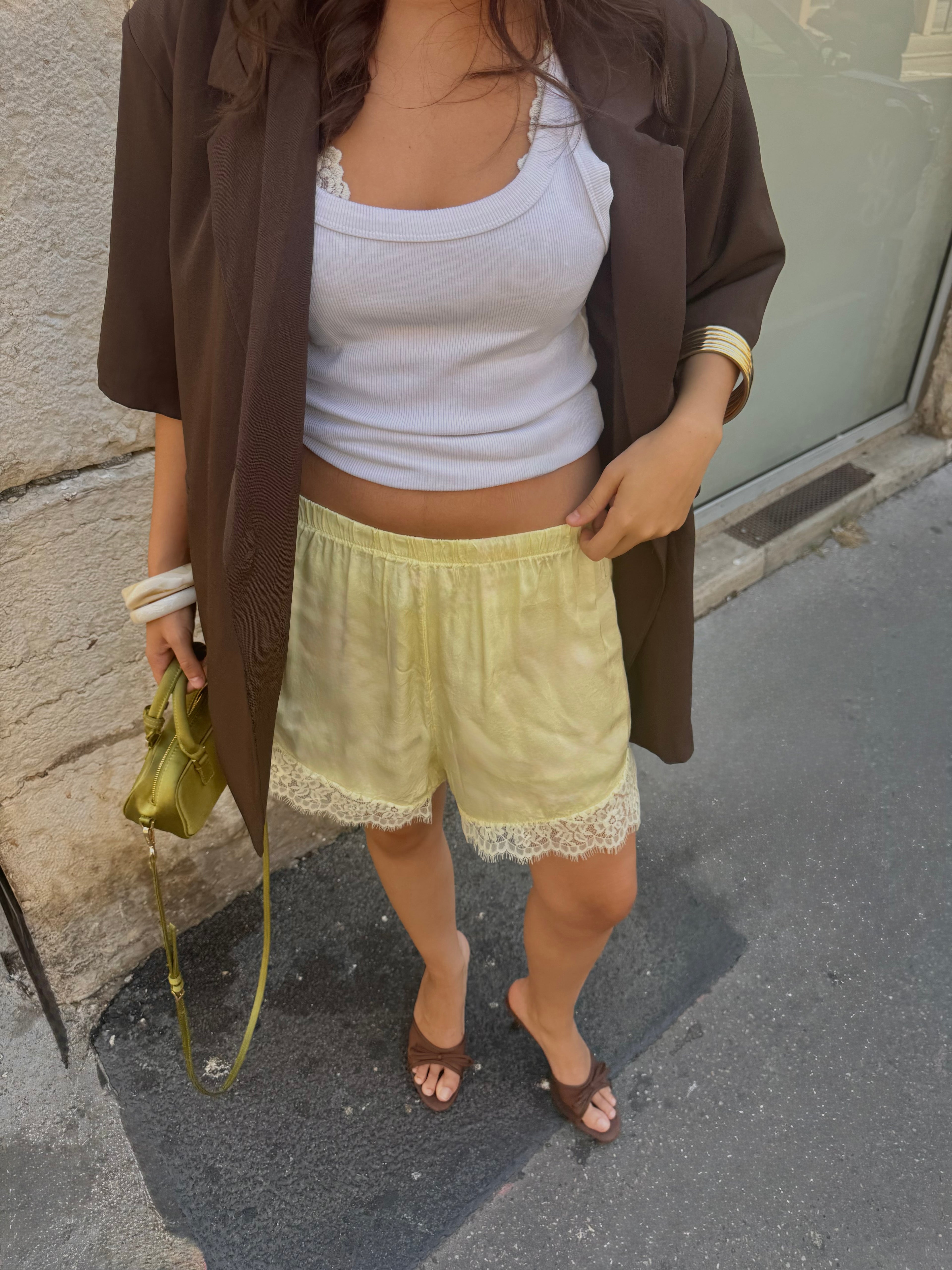 Short SUZY Jaune