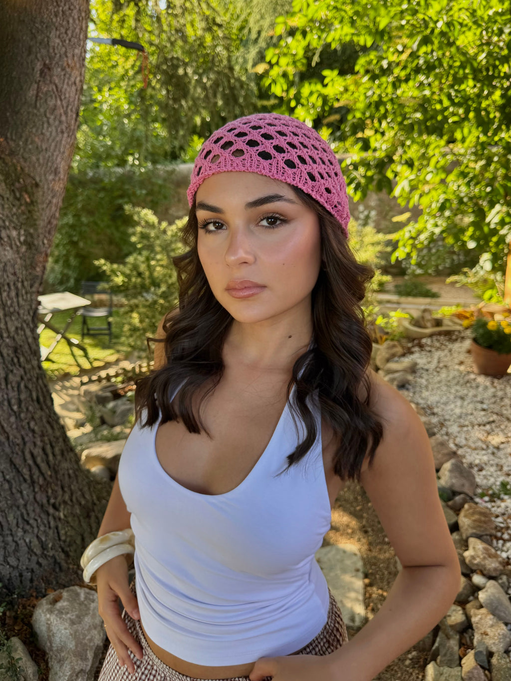 Bonnet ABBY Rose