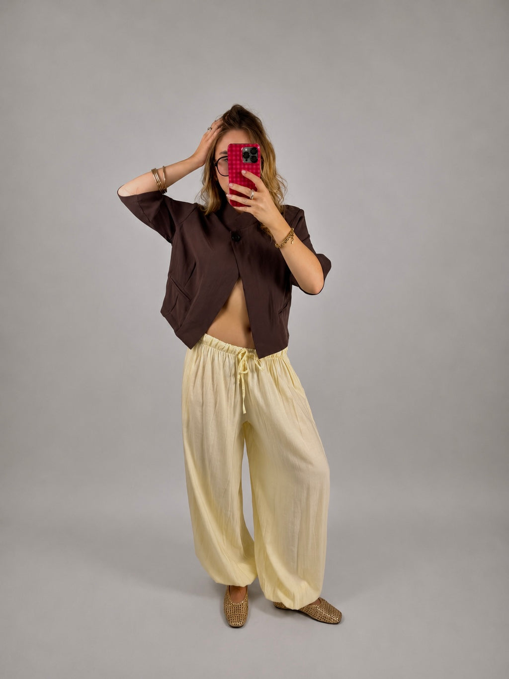 Pantalon BESS Jaune