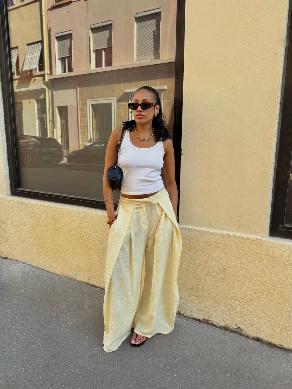 Pantalon SOFY Jaune