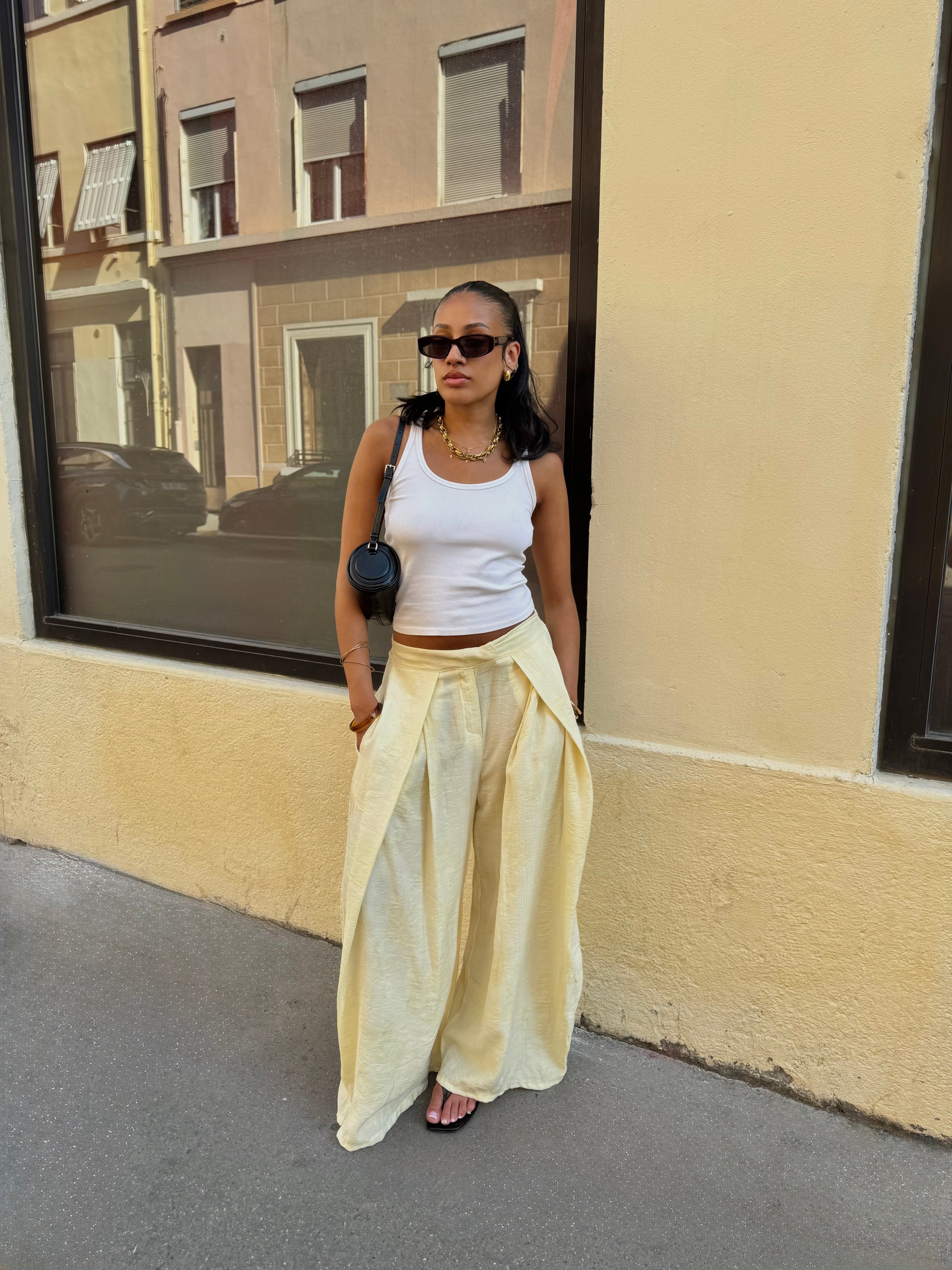 Pantalon SOFY Jaune