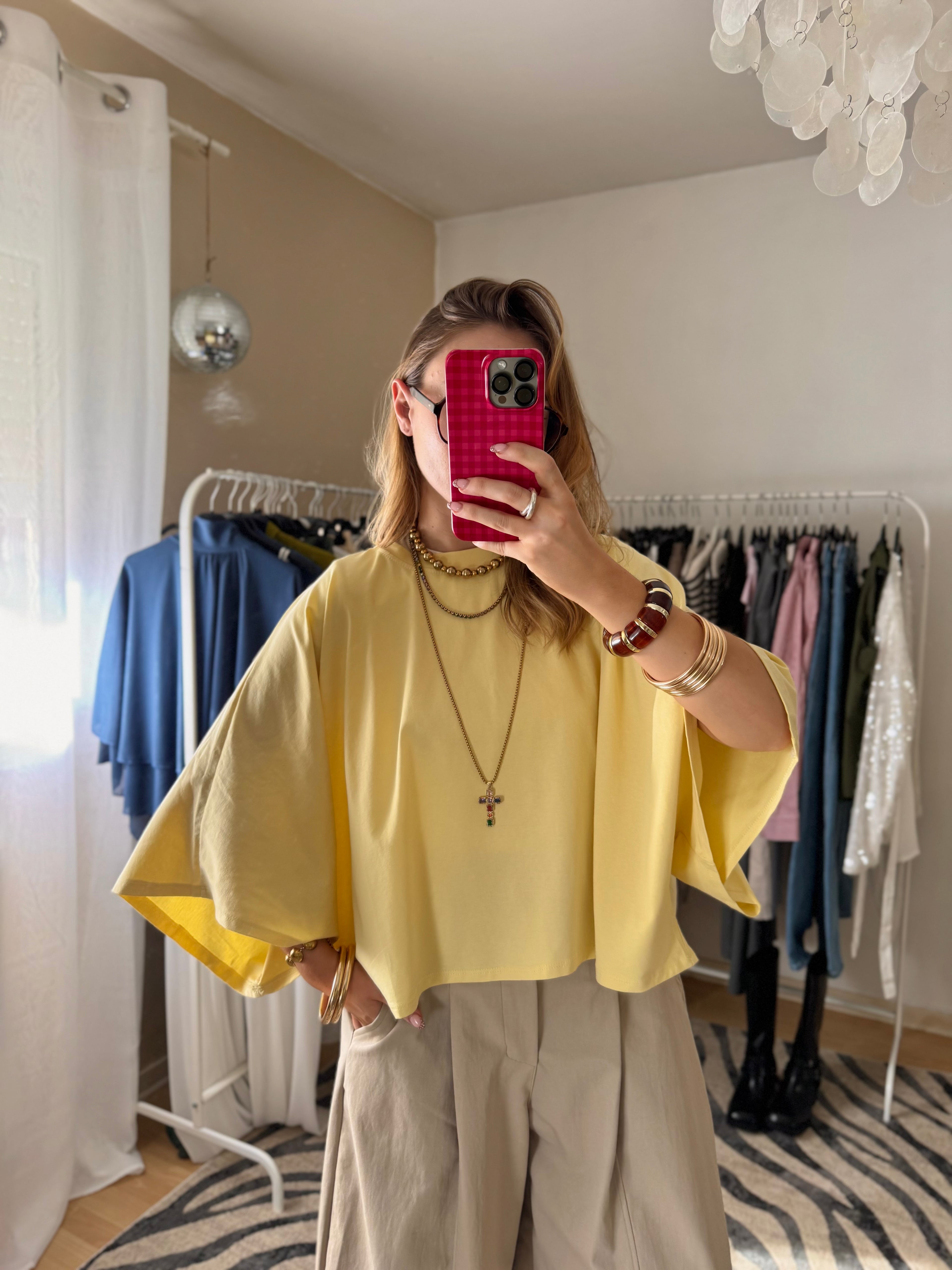 Top ALIX Jaune