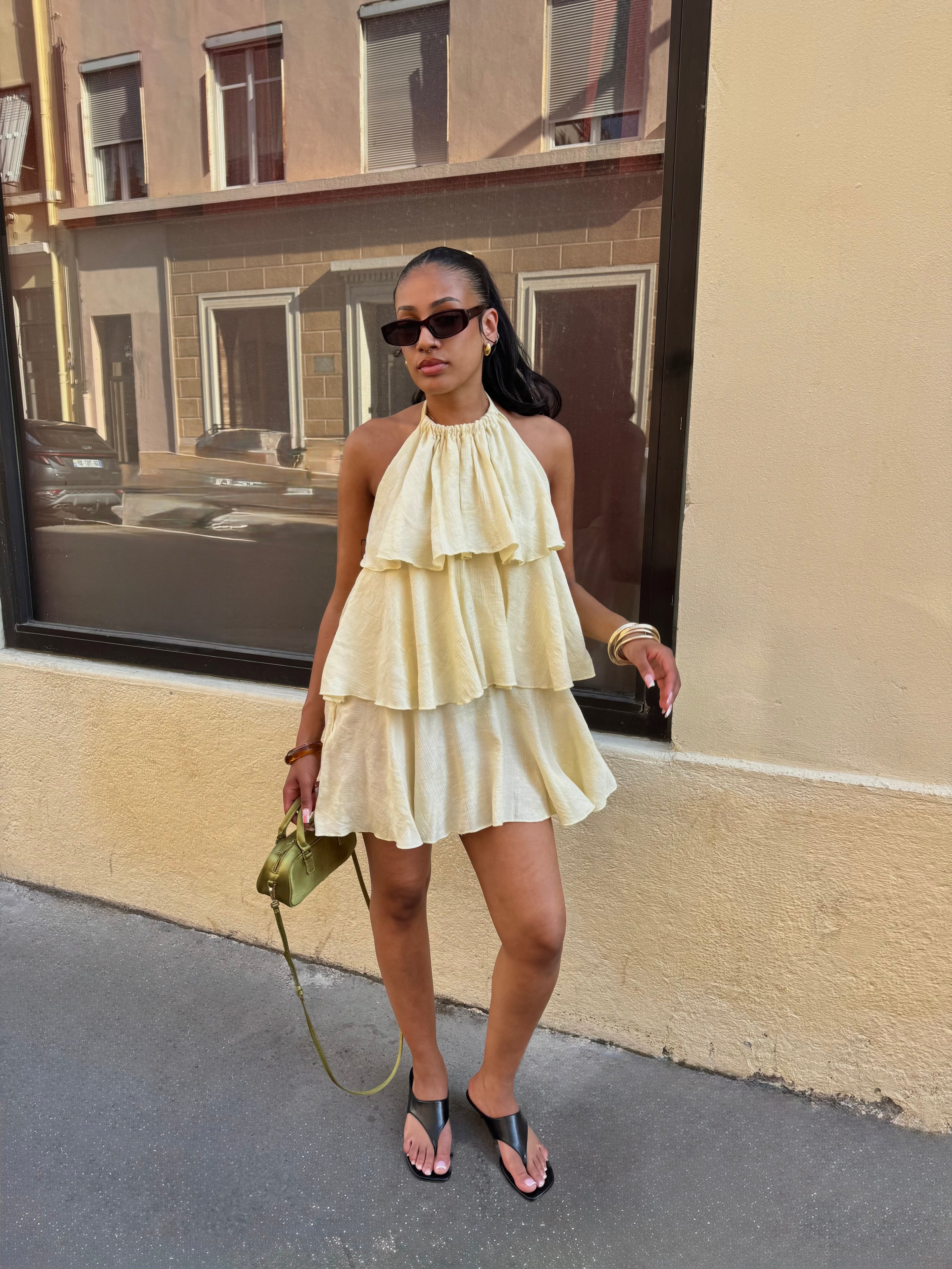 Robe MILLIE Jaune