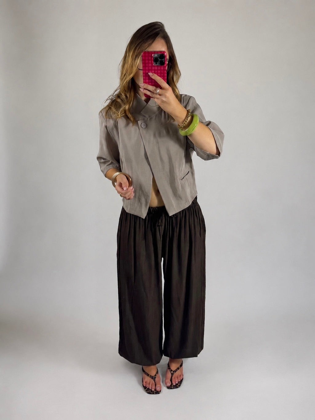 Pantalon BESS Choco