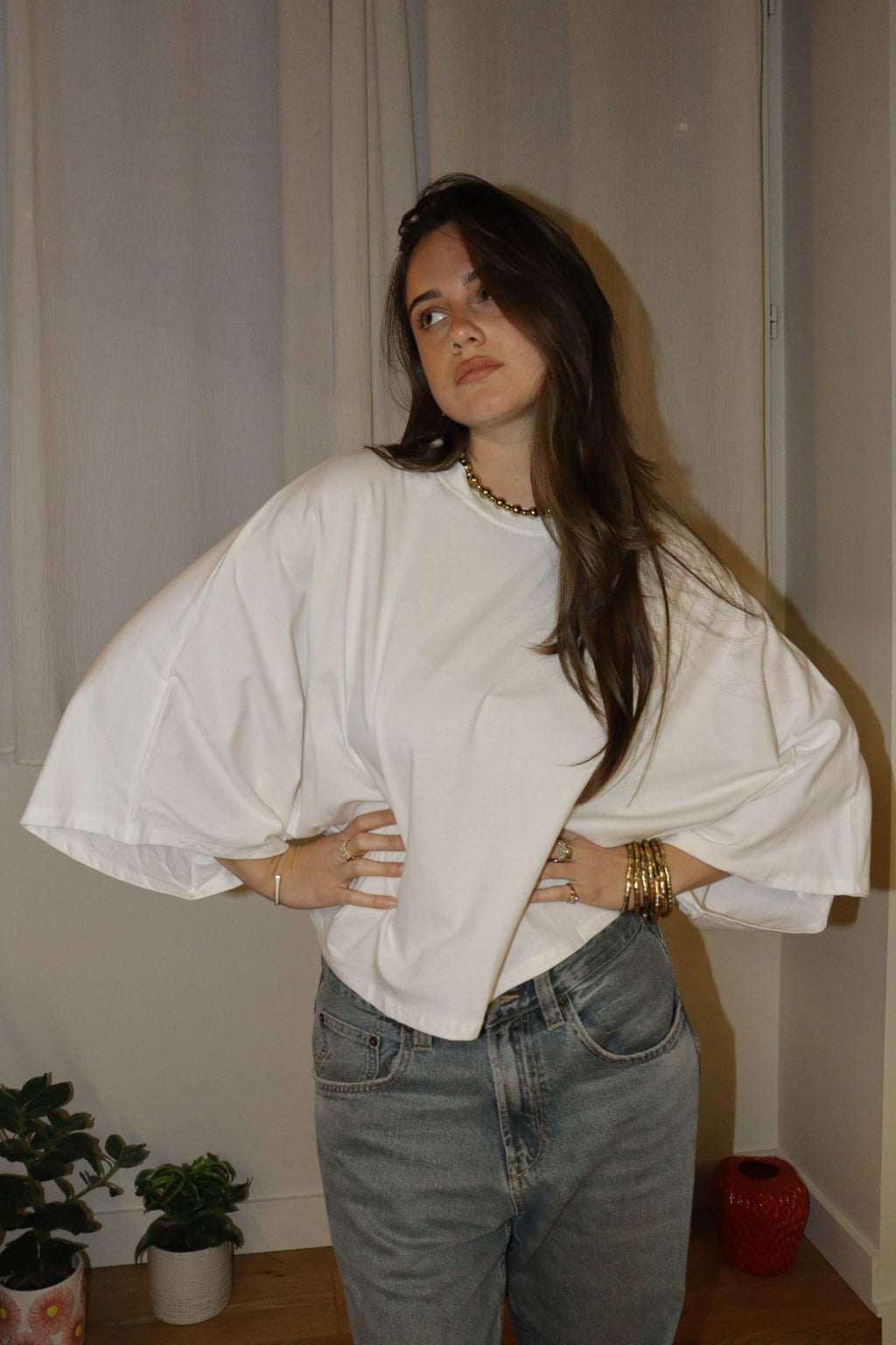 Top ALIX Blanc