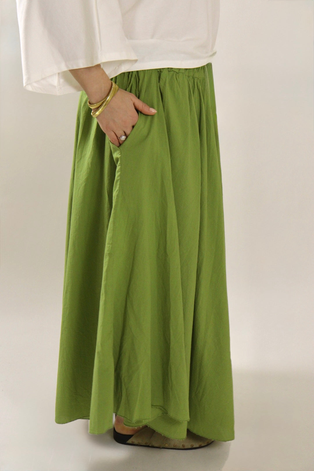 Jupe LUNA Vert olive