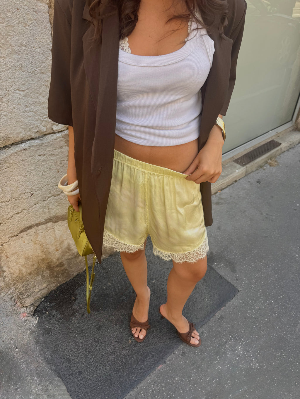 Short SUZY Jaune