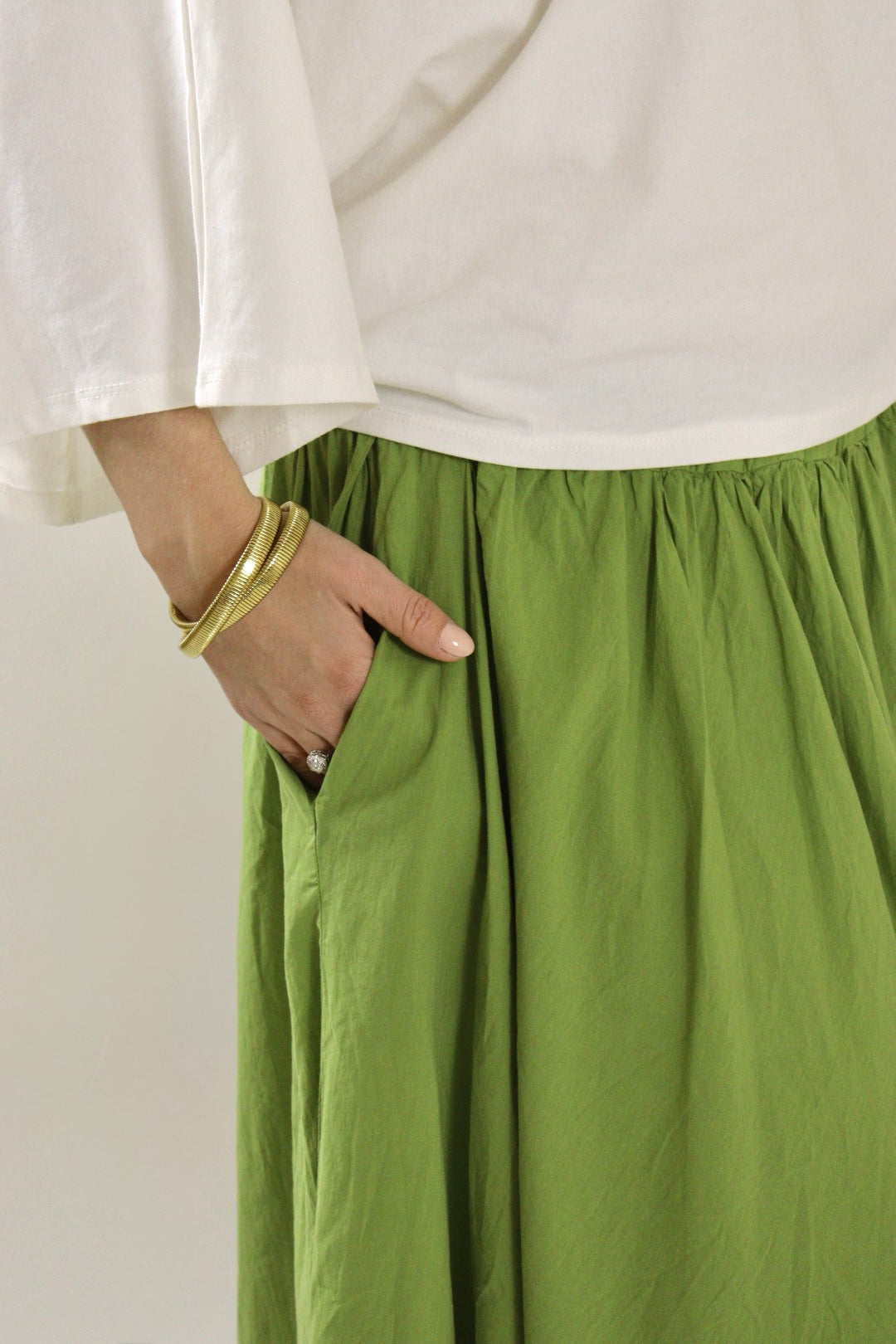 Jupe LUNA Vert olive