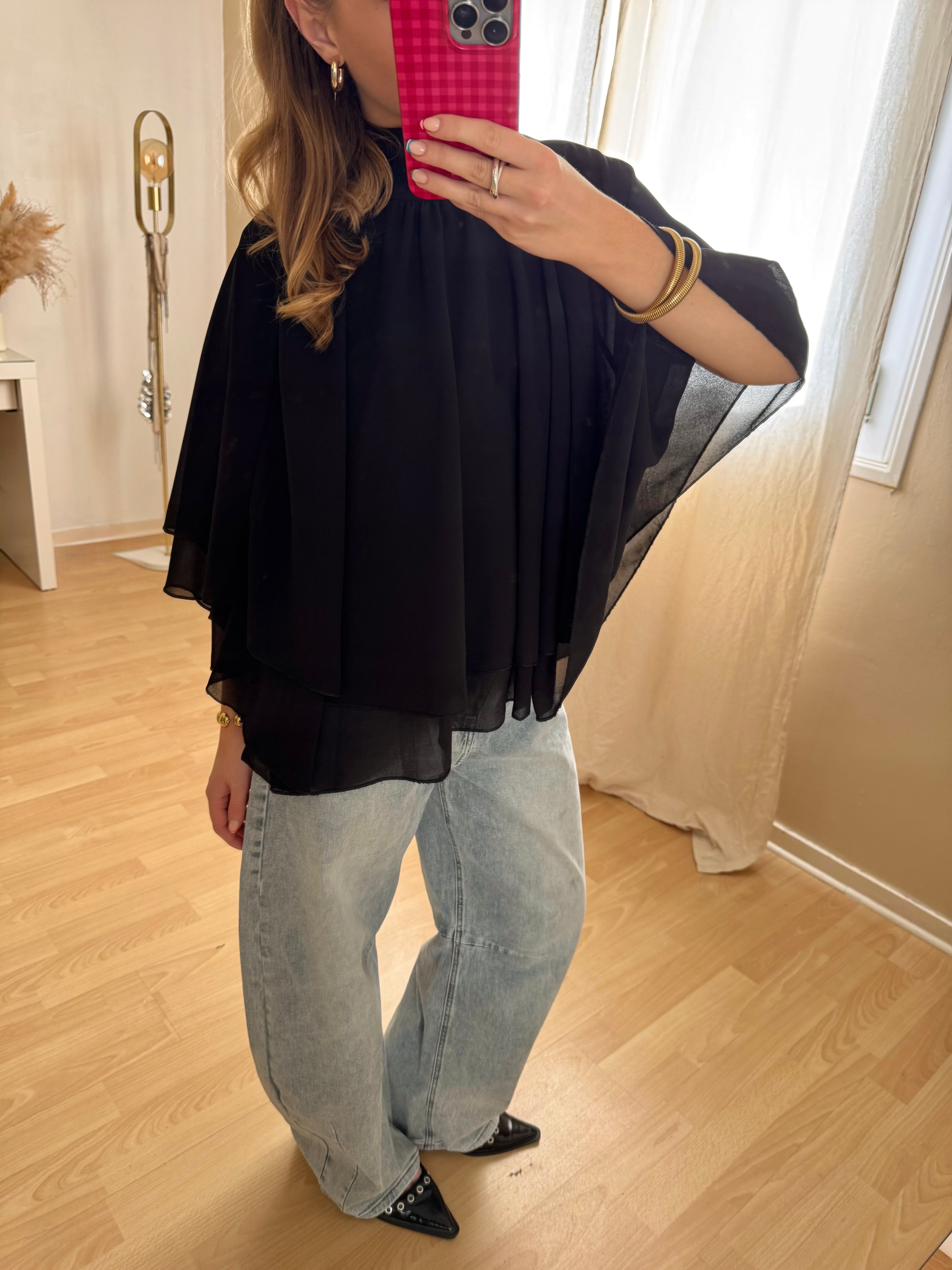 Blouse LOLLY Noir