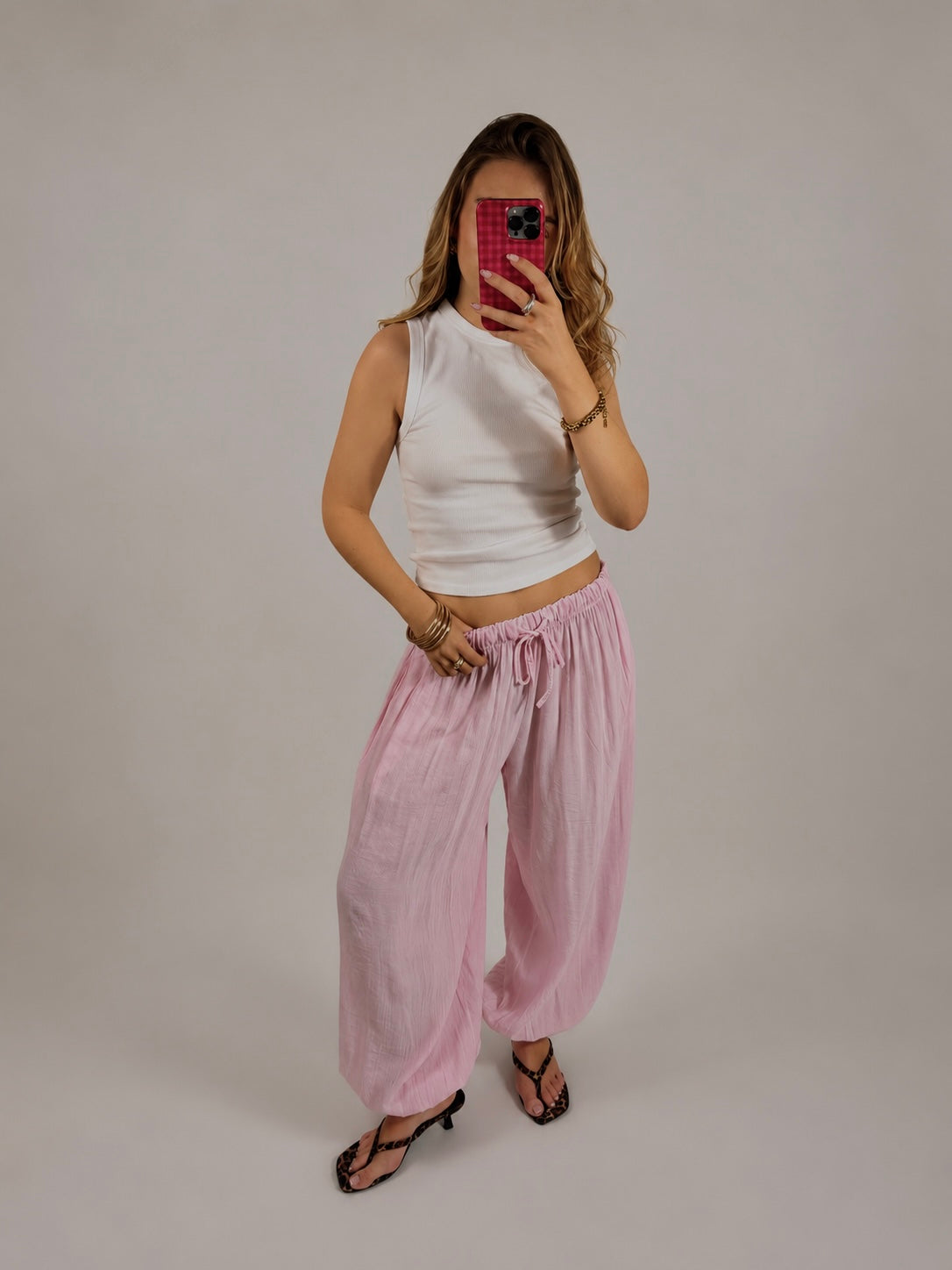 Pantalon BESS Rose