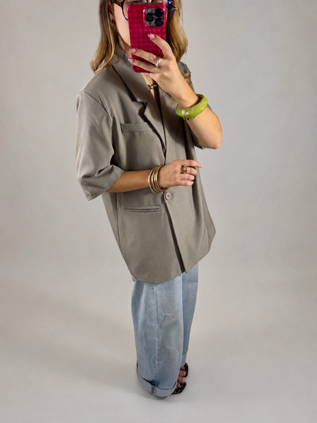 Blazer VICTORIA Taupe