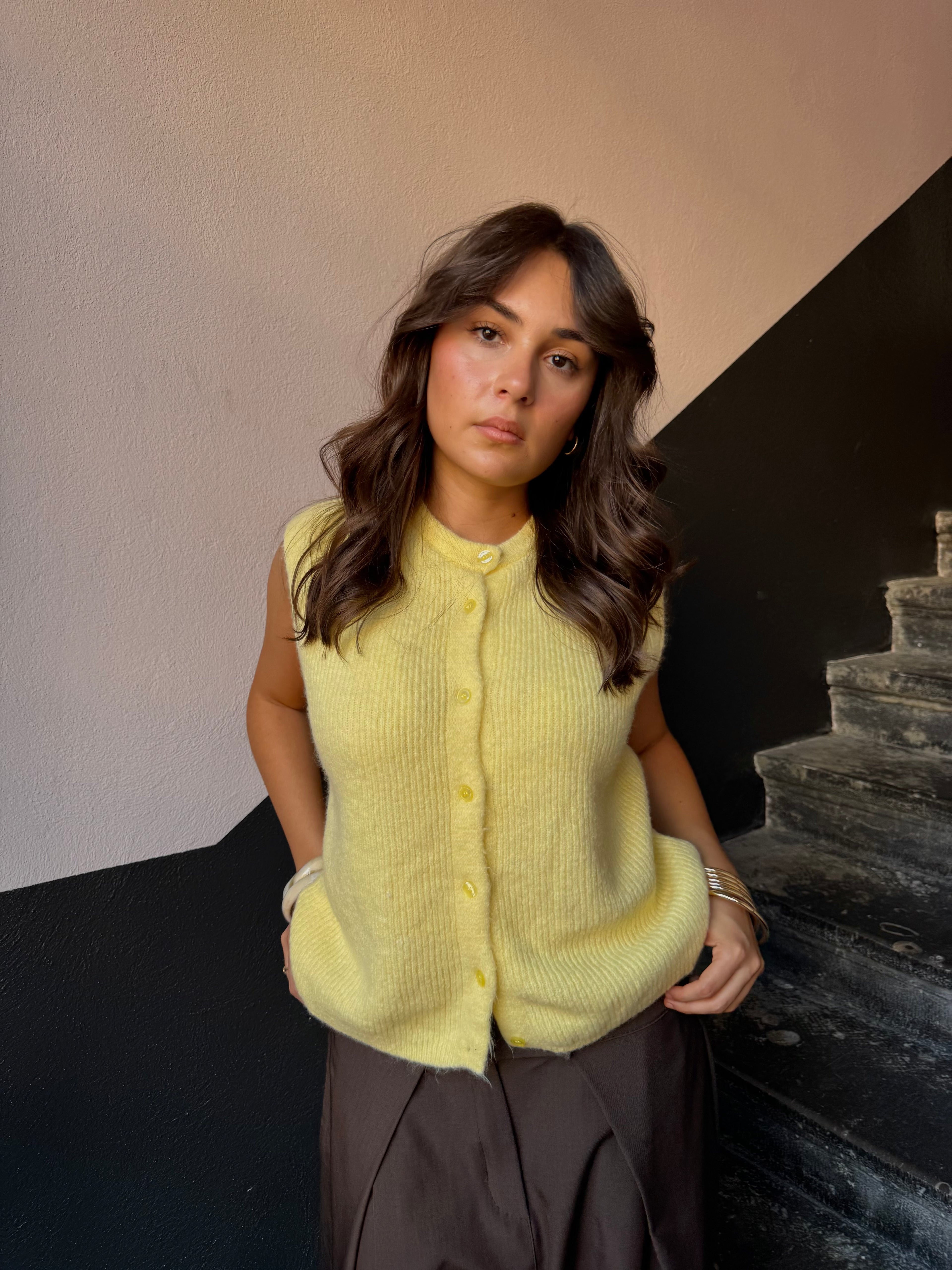 Gilet MARIE Jaune