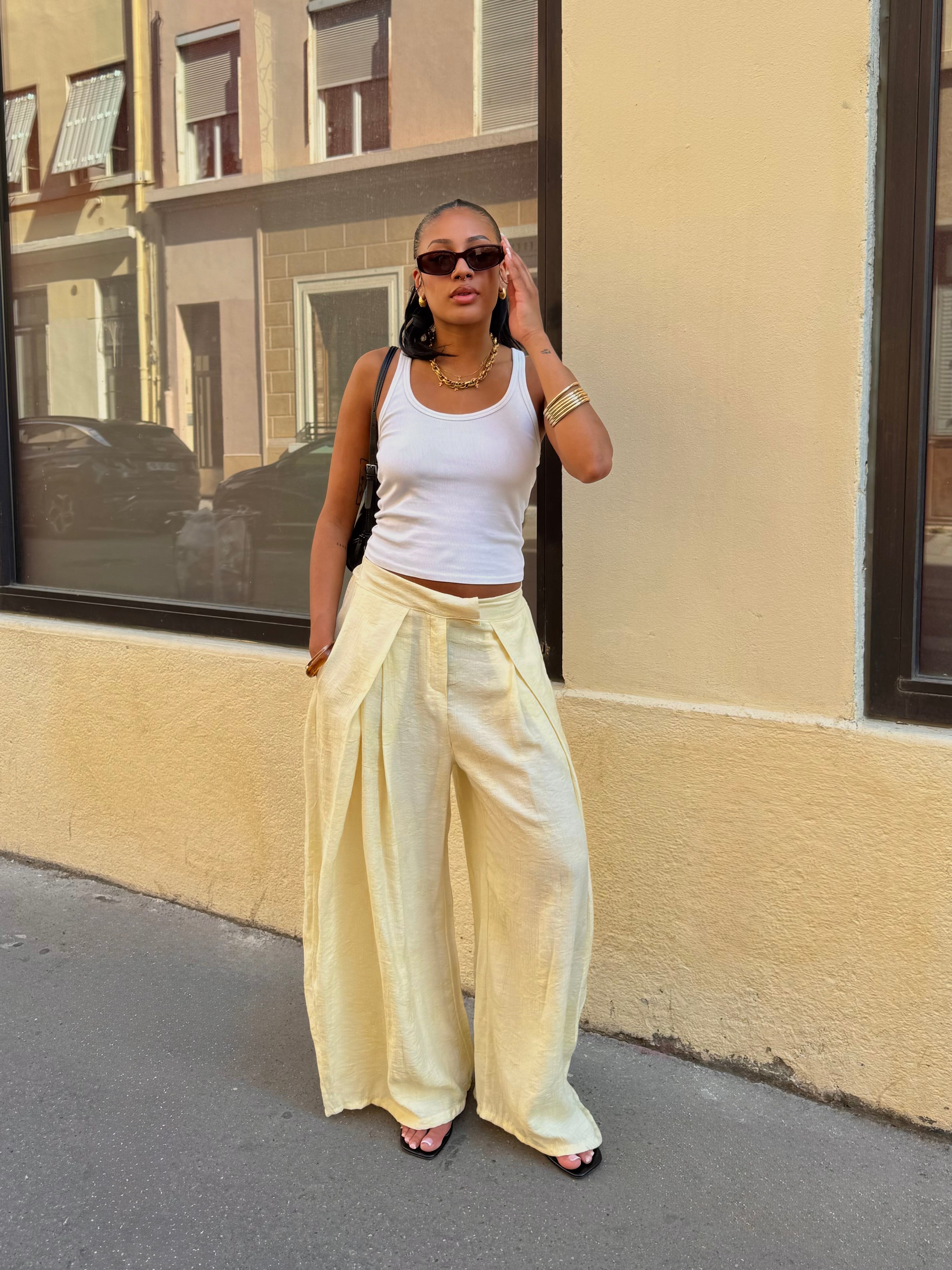 Pantalon SOFY Jaune