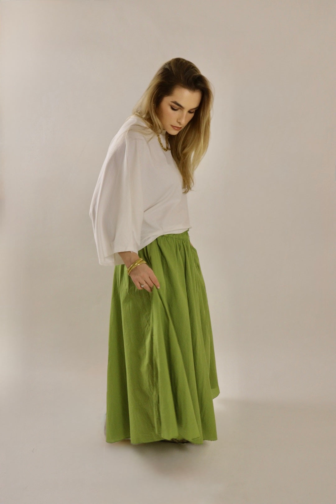 Jupe LUNA Vert olive