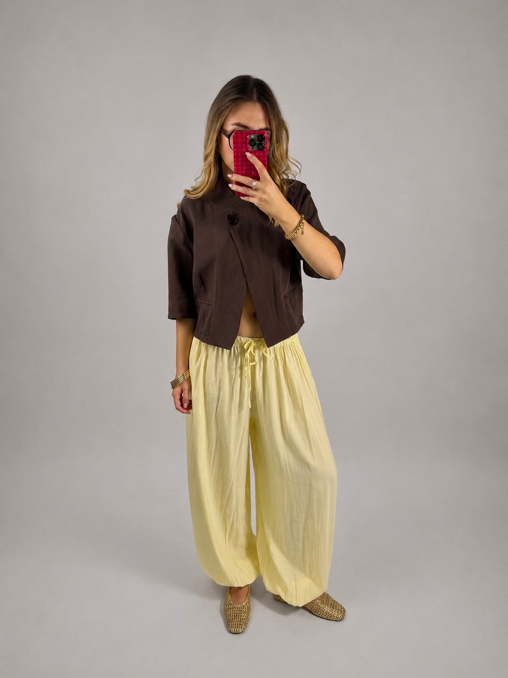 Pantalon BESS Jaune