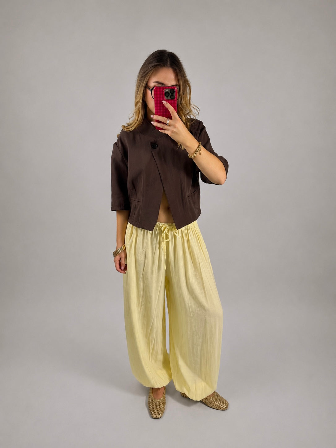 Pantalon BESS Jaune