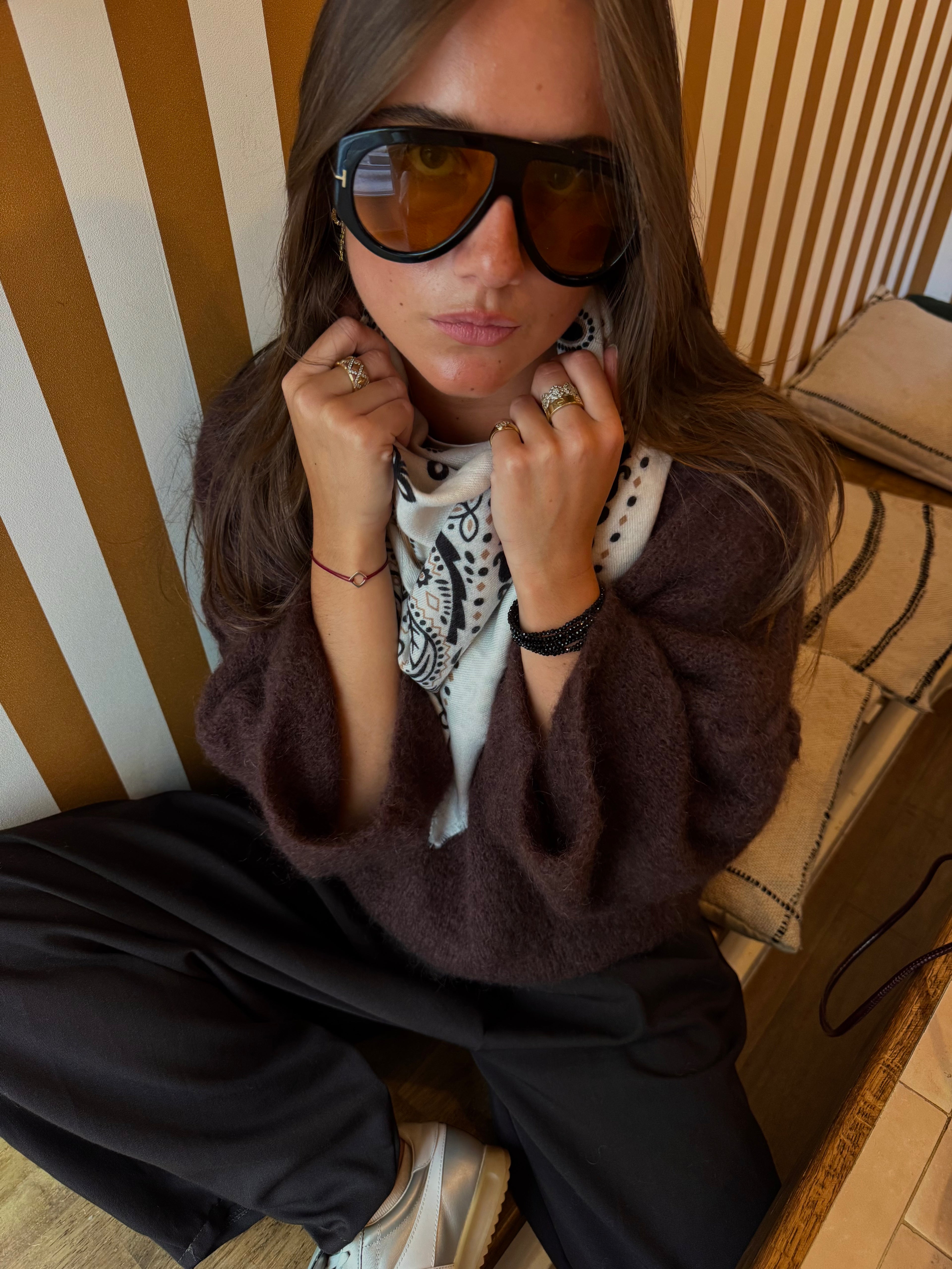 Foulard KUJOO beige