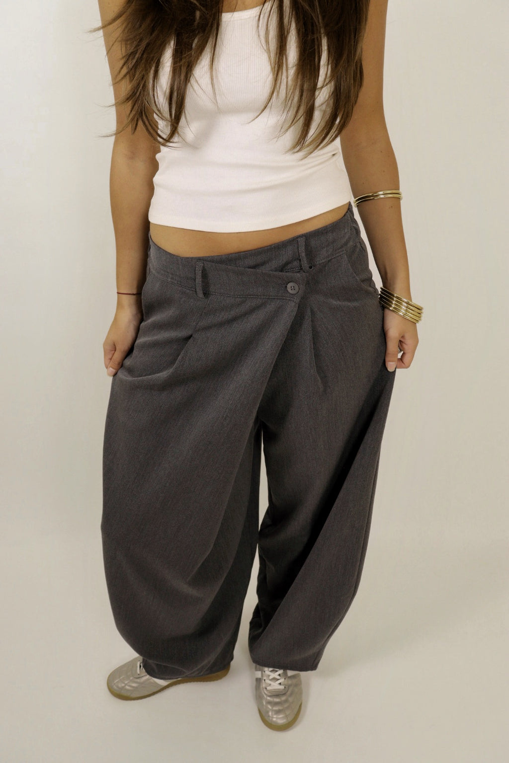 Pantalon HENA gris