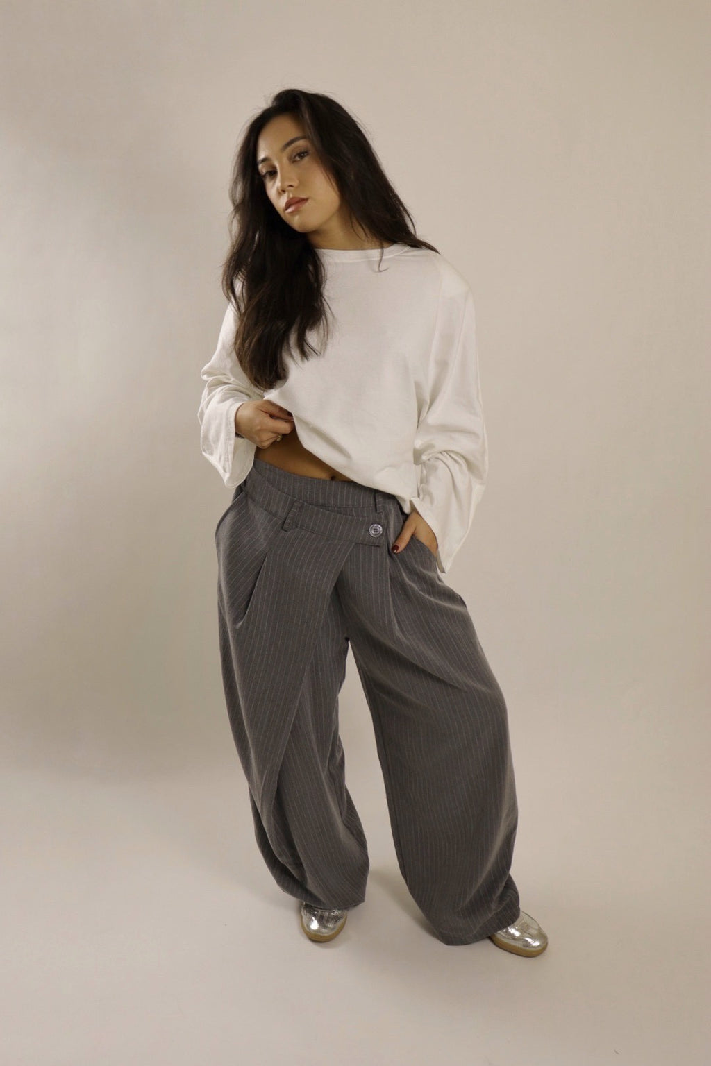 Pantalon HENY Gris