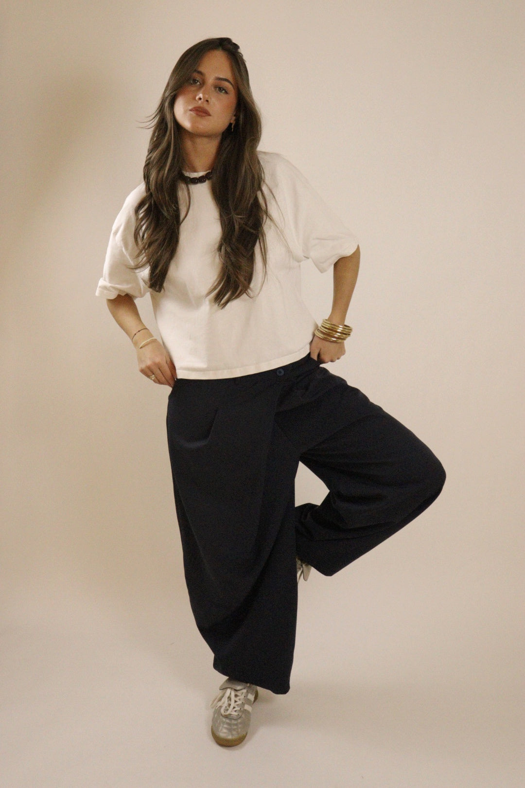 Pantalon HENA Marine