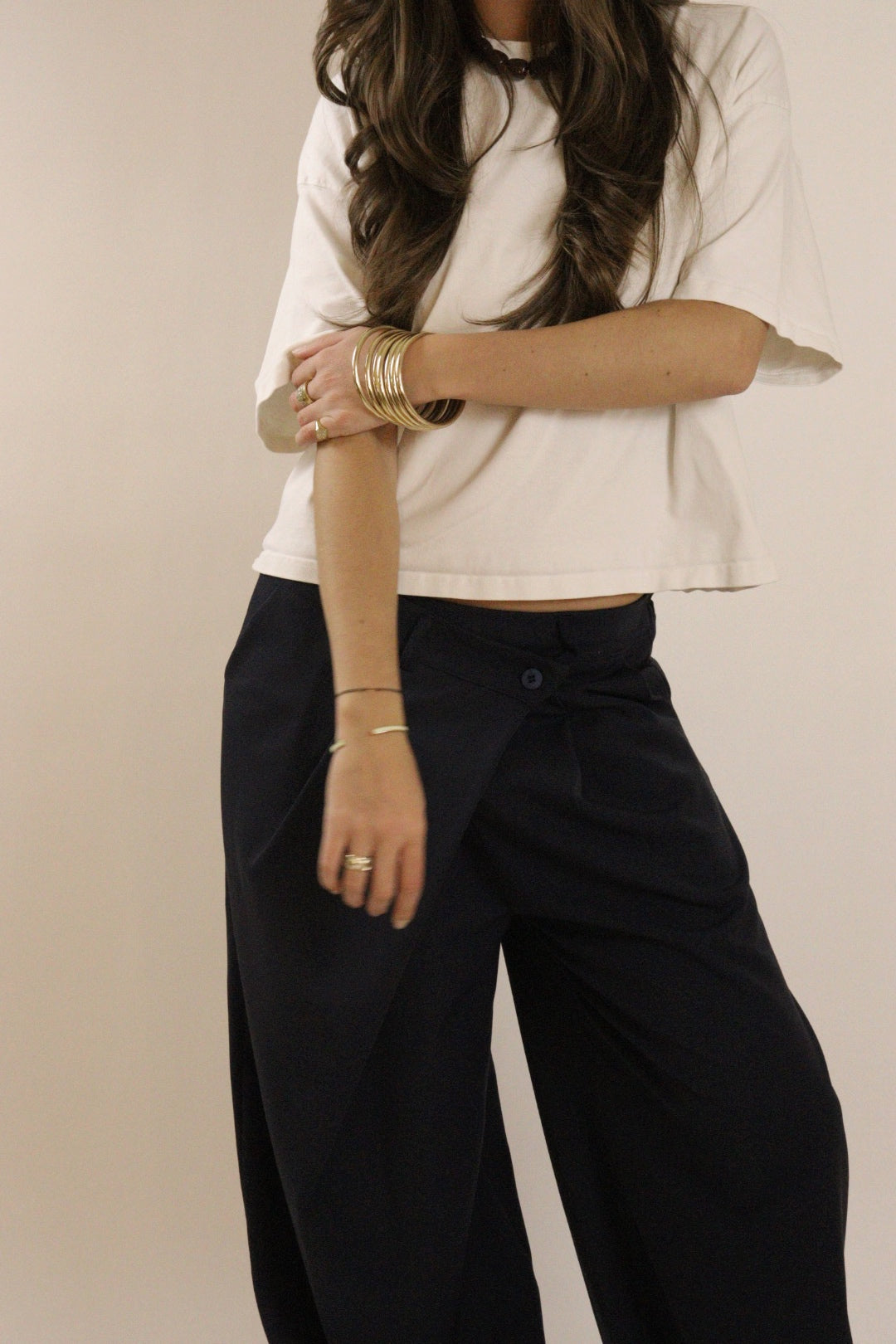 Pantalon HENA Marine