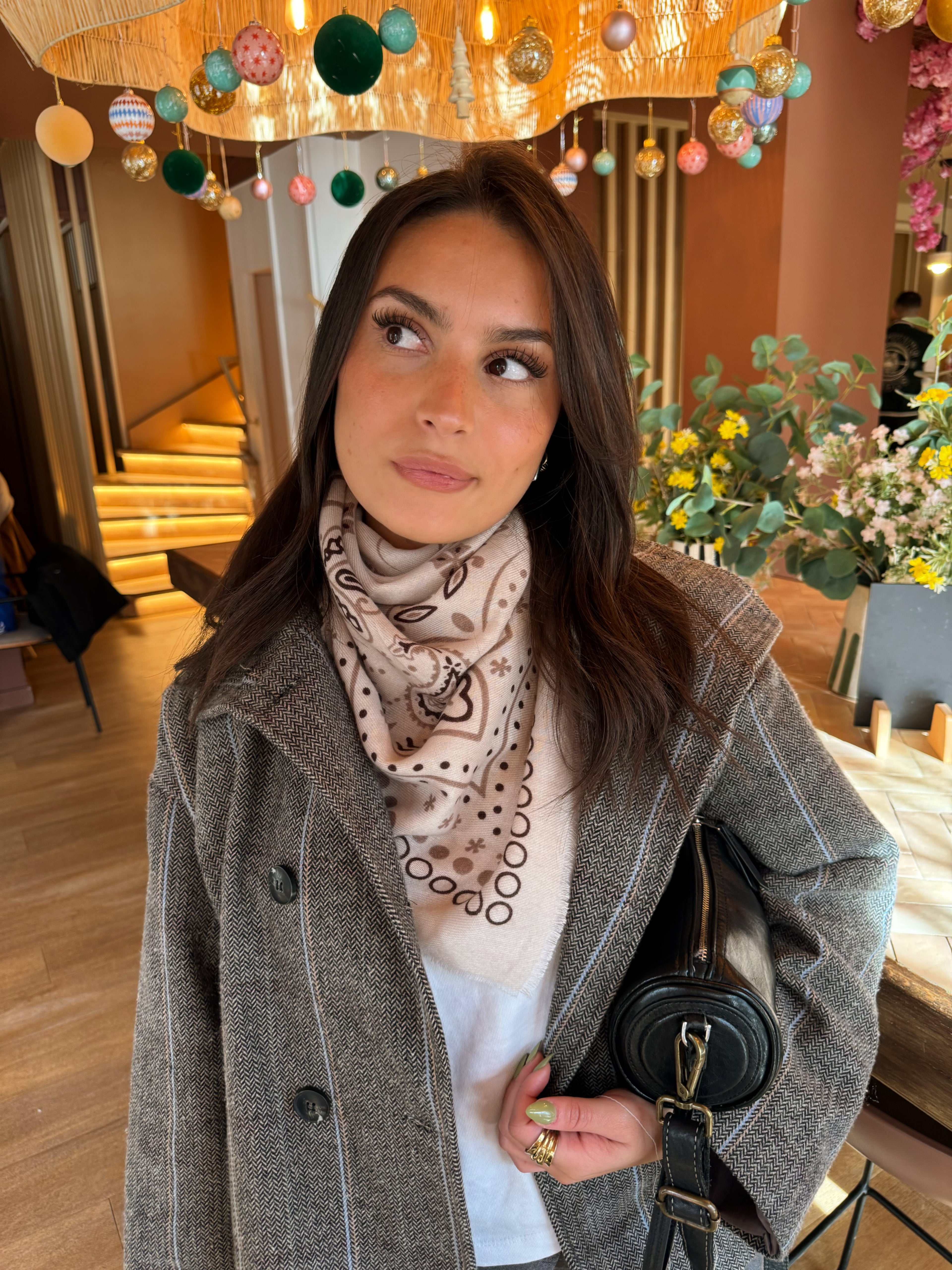 Foulard KUJOO Crème