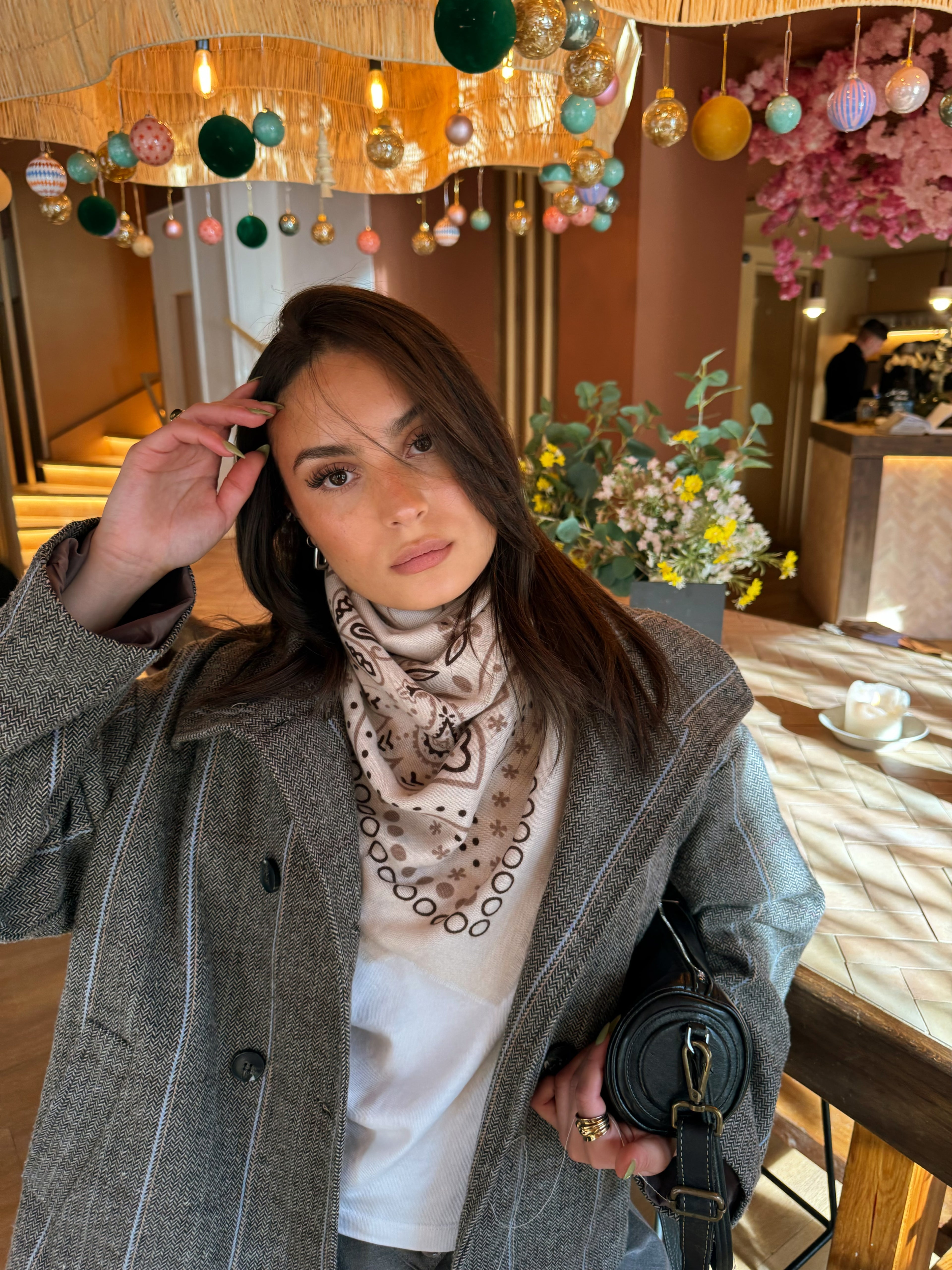 Foulard KUJOO Crème